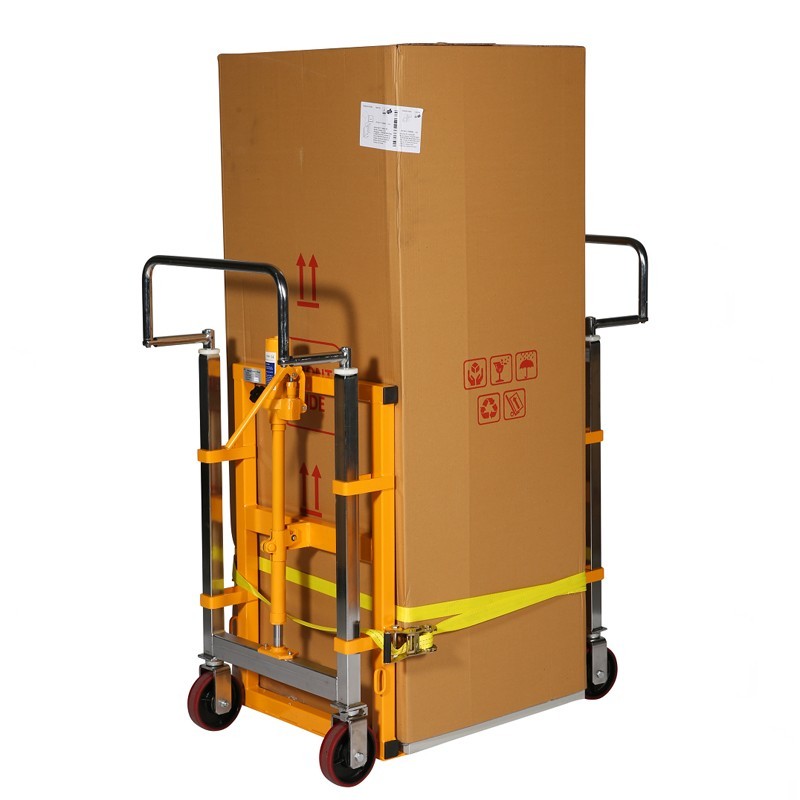 Viste desde 3/4 de los portamuebles 1800kg Elevación 250 mm