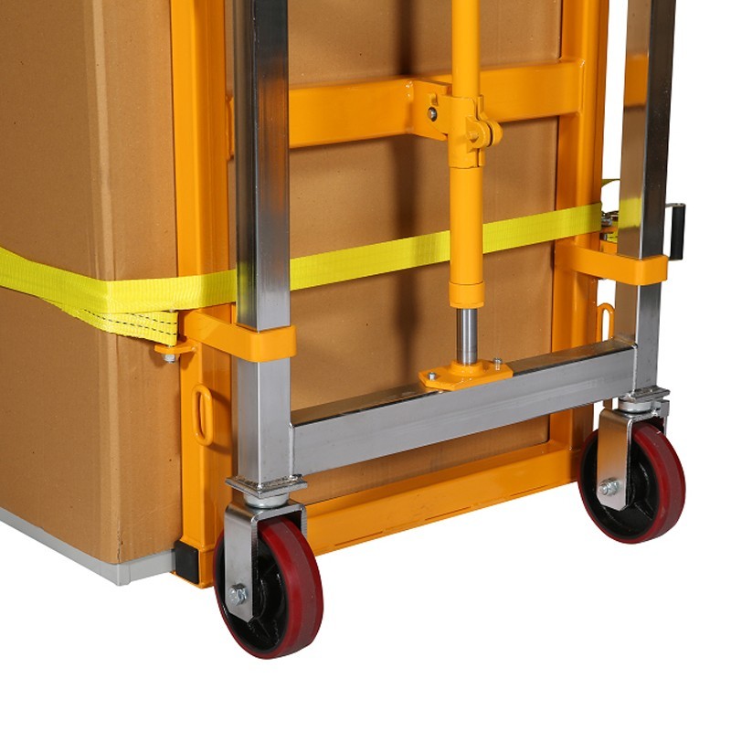 Zoom sobre las ruedas de los portamuebles 1800kg