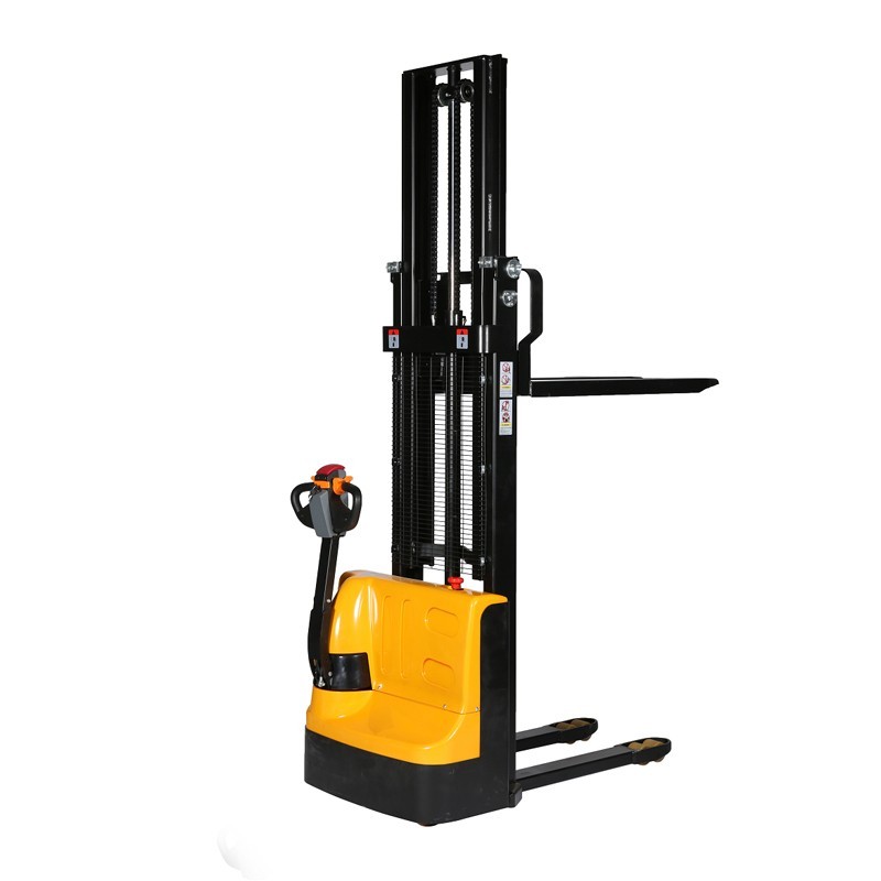 Apilador eléctrico 1000kg  Elevación 2500 mm horquillas medio-altas