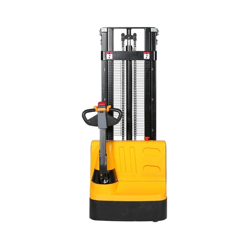 Vista frontal del apilador eléctrico 1000kg Elevación 3000mm