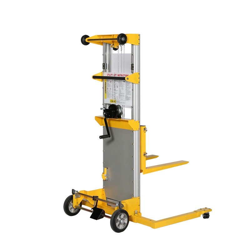 Vista general del apilador con manivela 181kg Elevación 2500 mm