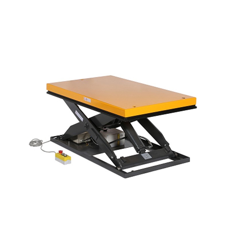 Mesa elevadora eléctrica 1000kg 380V plataforma medio-alta