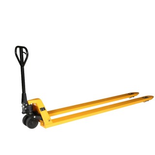 Vista general de la transpaleta manual 2000 kg horquillas 2500mm