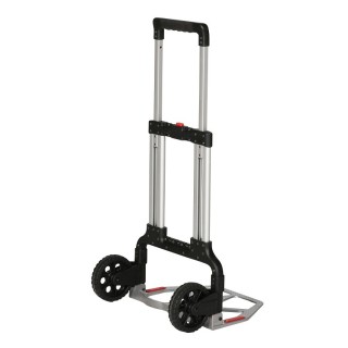 Vista general de la carretilla de aluminio plegable 125kg