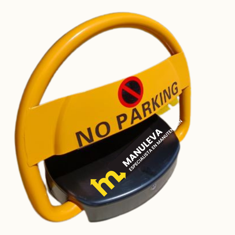 Vista desde 3/4 de la Barrera de parking automática eléctrica