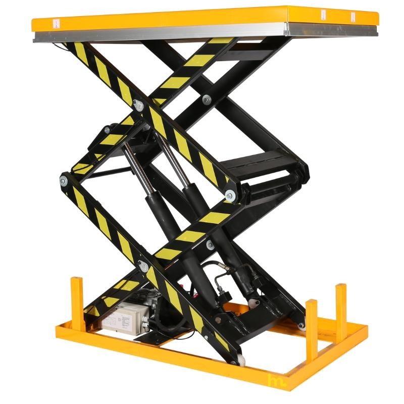 Mesa elevadora eléctrica 2000 kg Plataforma 1300x820 mm