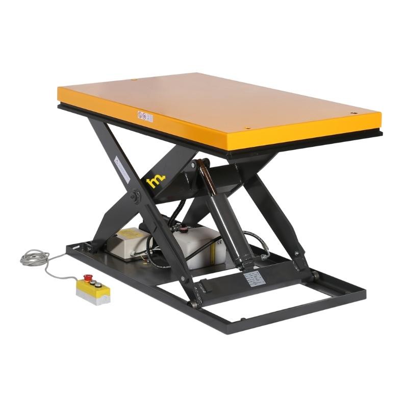 Mesa elevadora eléctrica 1000 kg 220V 1300x1000mm plataforma alta