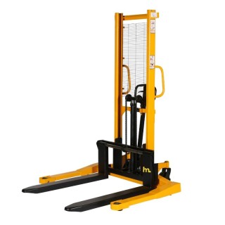 Vista general del apilador 1,5 toneladas horquillas regulables 1600mm