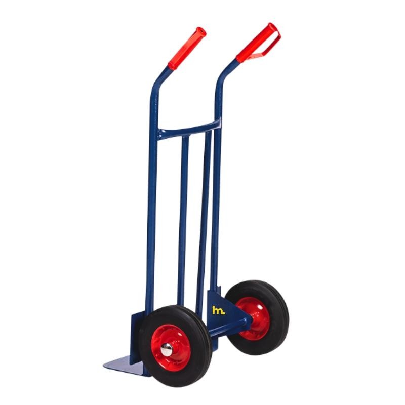 Vista desde 3/4 de la carretilla de mano multiuso 200kg