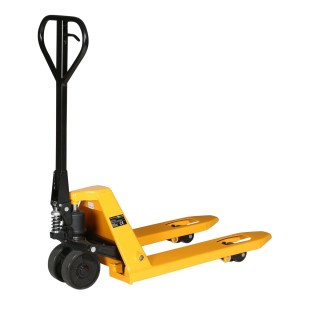 Vista de 3/4 de la Transpaleta manual 2500 kg - Horquillas 800 mm - Rodillo simple