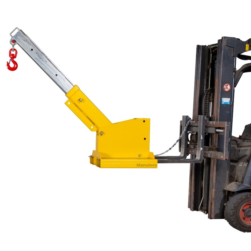 Vista general de la Pluma para carretilla elevadora articulada 2.5 T desplegada