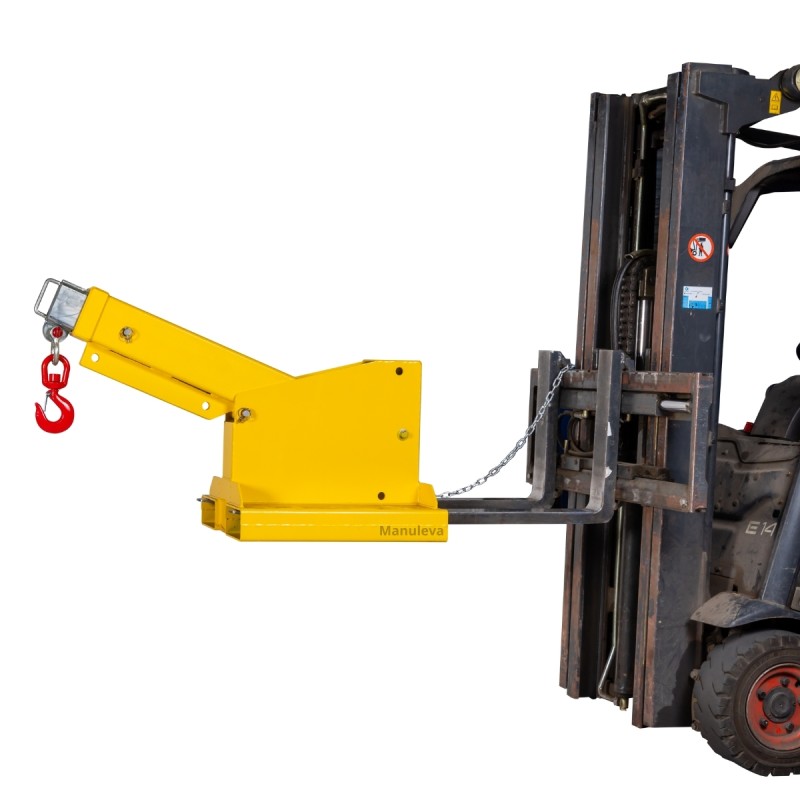 Vista general de la Pluma para carretilla elevadora articulada 2.5 T plegada