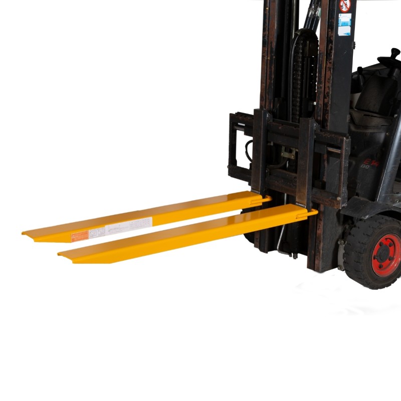 Vista general de las extensiones de horquillas longitud 1525mm