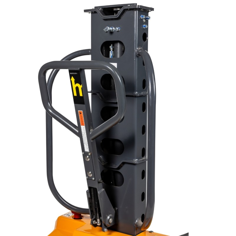 Zoom sobre el timón del Apilador Autoportante - Elevación 1100 mm - Capacidad 500 kg