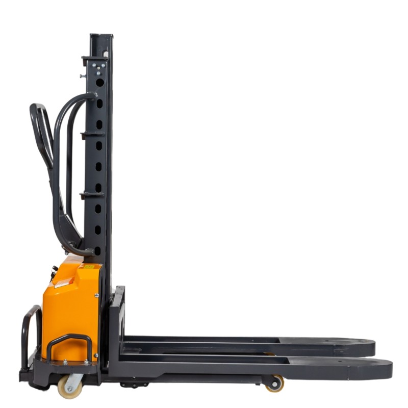 Vista de perfil del Apilador Autoportante - Elevación 1500mm - Capacidad 500kg