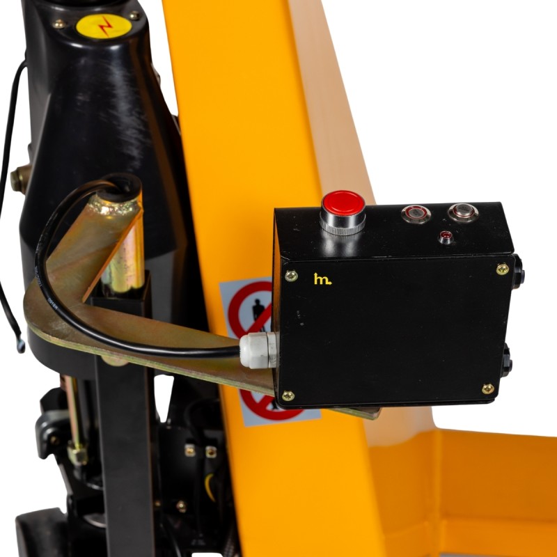 Zoom en el interruptor eléctrico
de la transpaleta elevadora con nivel constante 1000kg monocilíndrica