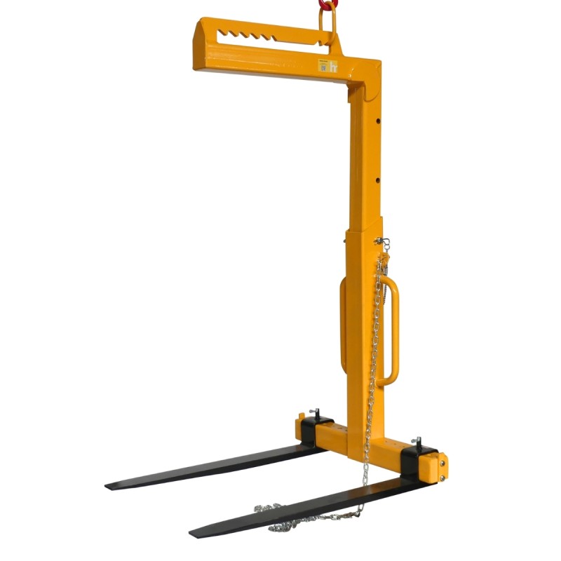 Vista de la horquilla para palets 3000 kg