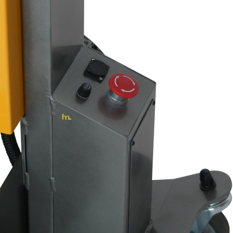 Vista del botón del remolcador eléctrico 1000 kg