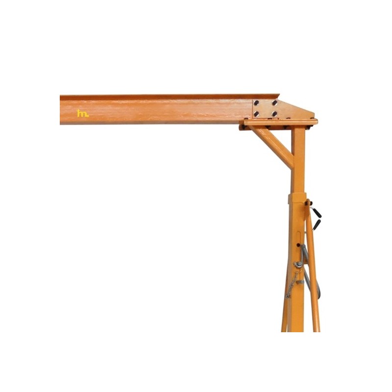 Vista general de la Pluma para carretilla elevadora articulada 2.5 T desplegada