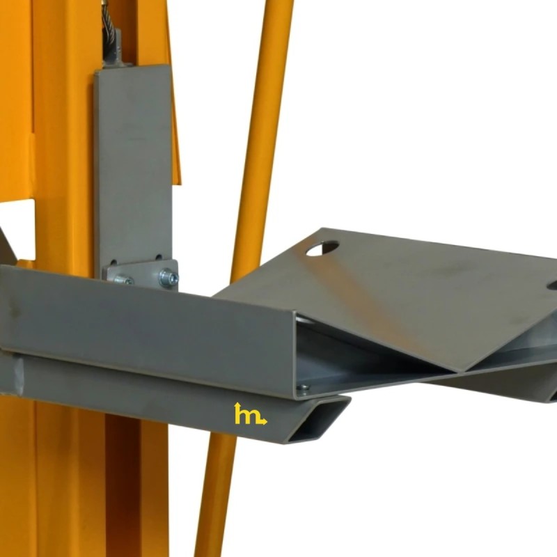 Vista general del Carro con nivel constante 300 kg