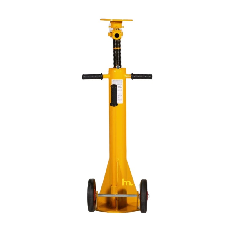 Zoom al mecanismo de funcionamiento de la Carretilla para subir escaleras eléctrica de oruga - 420 kg