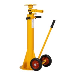 Vista general del soporte de seguridad para remolque de 18 toneladas - Elevación 1192 mm