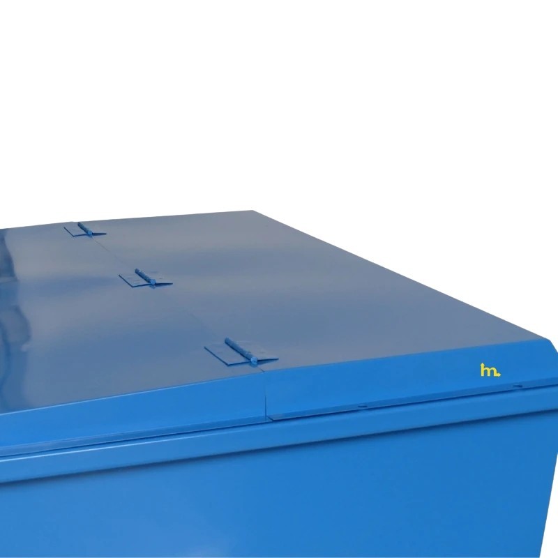 Zoom a las ruedas de la Carretilla para subir escaleras eléctrica de oruga - 420 kg