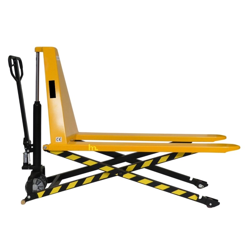 Vista trasera de la carretilla portabombona 120 kg