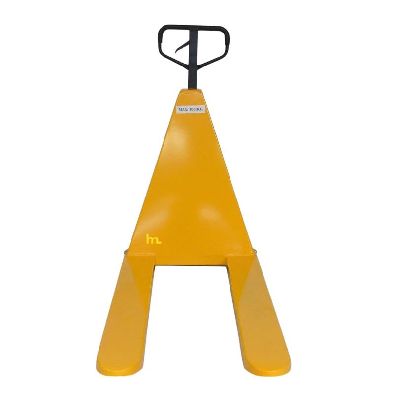 Vista frontal del gancho para carretilla elevadora 5 toneladas