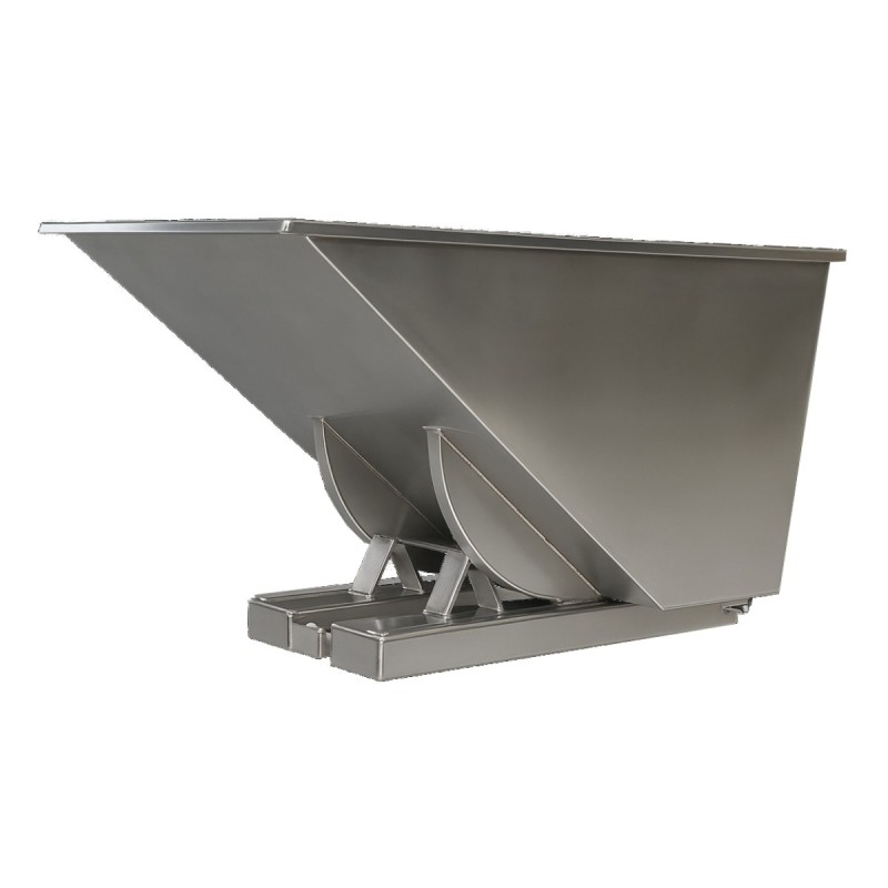 Vista general del mezclador basculante para bidones - 400 kg