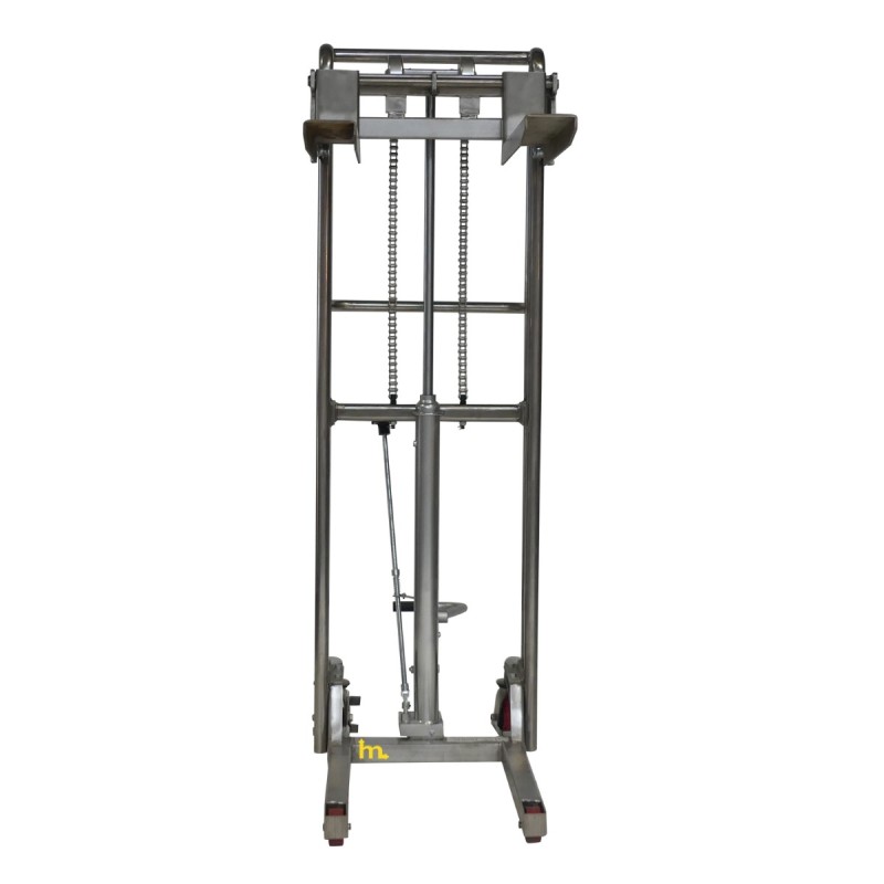 Vista general del apilador manual para bobinas 1000 kg - Elevación 916 mm