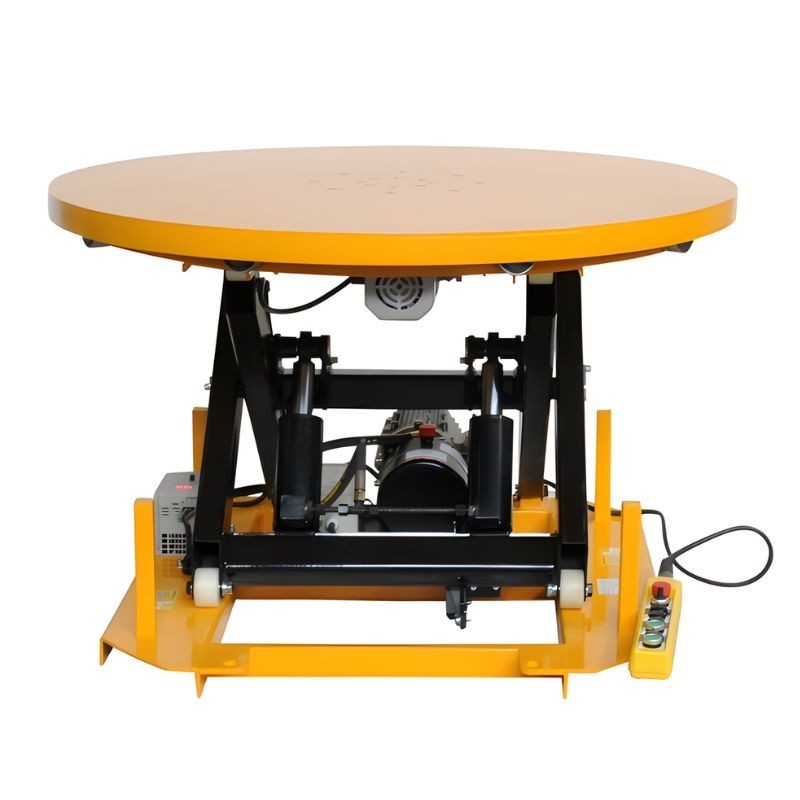 Vista general del apilador elevador de barriles 400 kg - Elevación 1450 mm