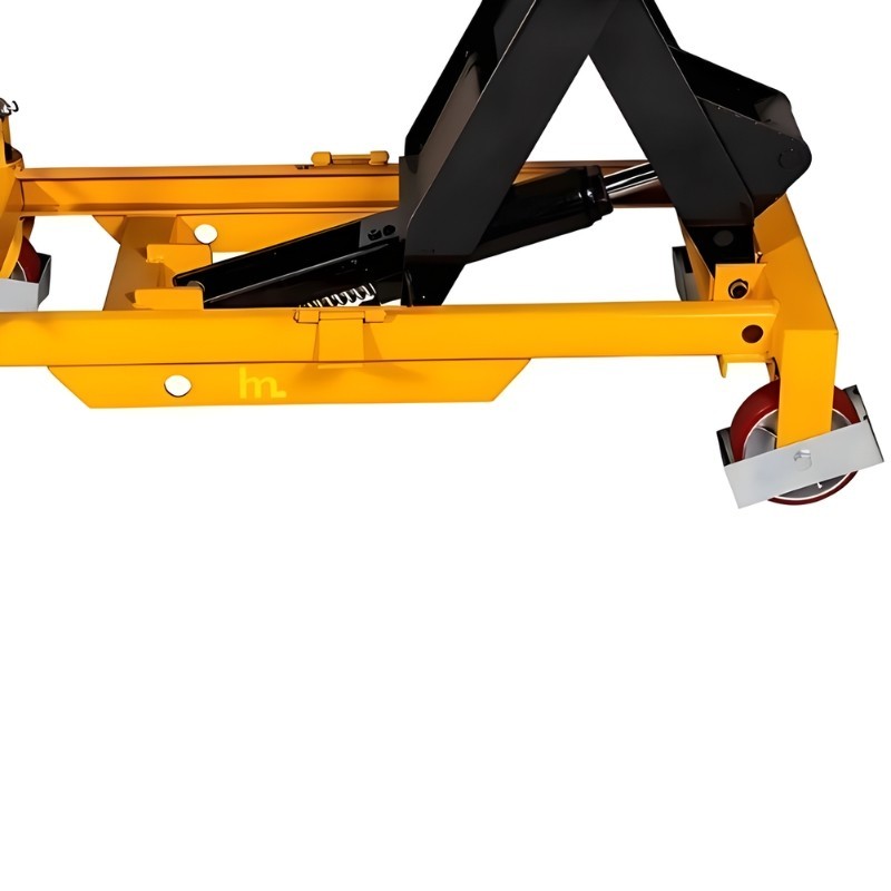 Zoom al chasis de la Mesa hidráulica 800 kg - plataforma: 1000x510 mm