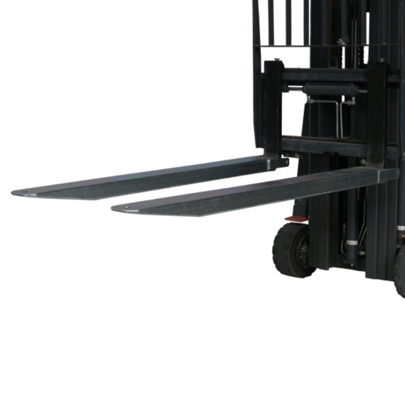 Vista de las tijeras de la transpaleta elevadora semieléctrica 1000 kg - Horquillas largas 1500 mm